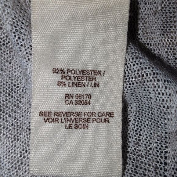 Free People Lace Trim Knit Cardigan size Medium - Picture 3 of 7